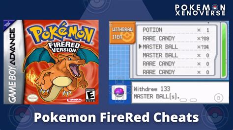 pokemon red fire cheats|pokemon fire red cheats 2022.